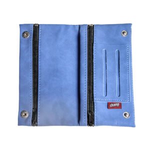 PORTA TABACCO BLU SIMIL PELLE